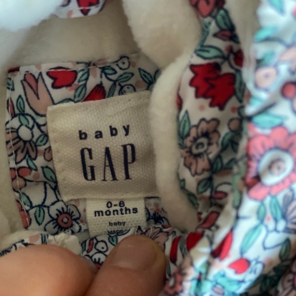 GAP Baby Floral 0-6M Snowsuit, Liberty of London - Picture 2 of 2